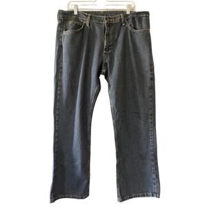 Mens Magellan Bootcut Relaxed Jeans Size 38 x 30 Medium Wash